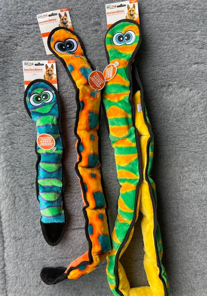 Long snake dog toy best sale