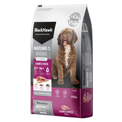 Black Hawk MATURE Dog Food - Lamb and Rice