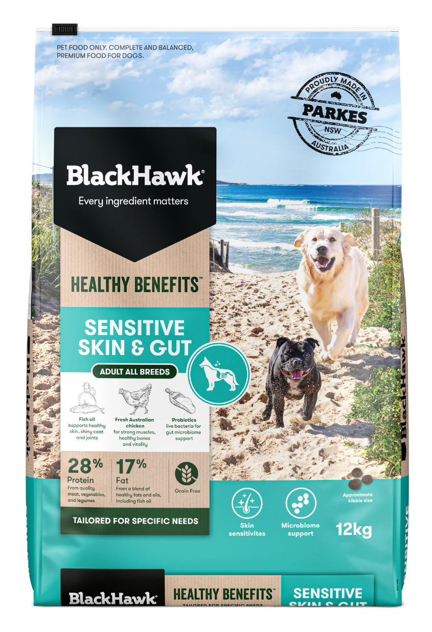 BlackHawk Sensitive Skin & Gut-Masterpet-2kg-Shine Pets