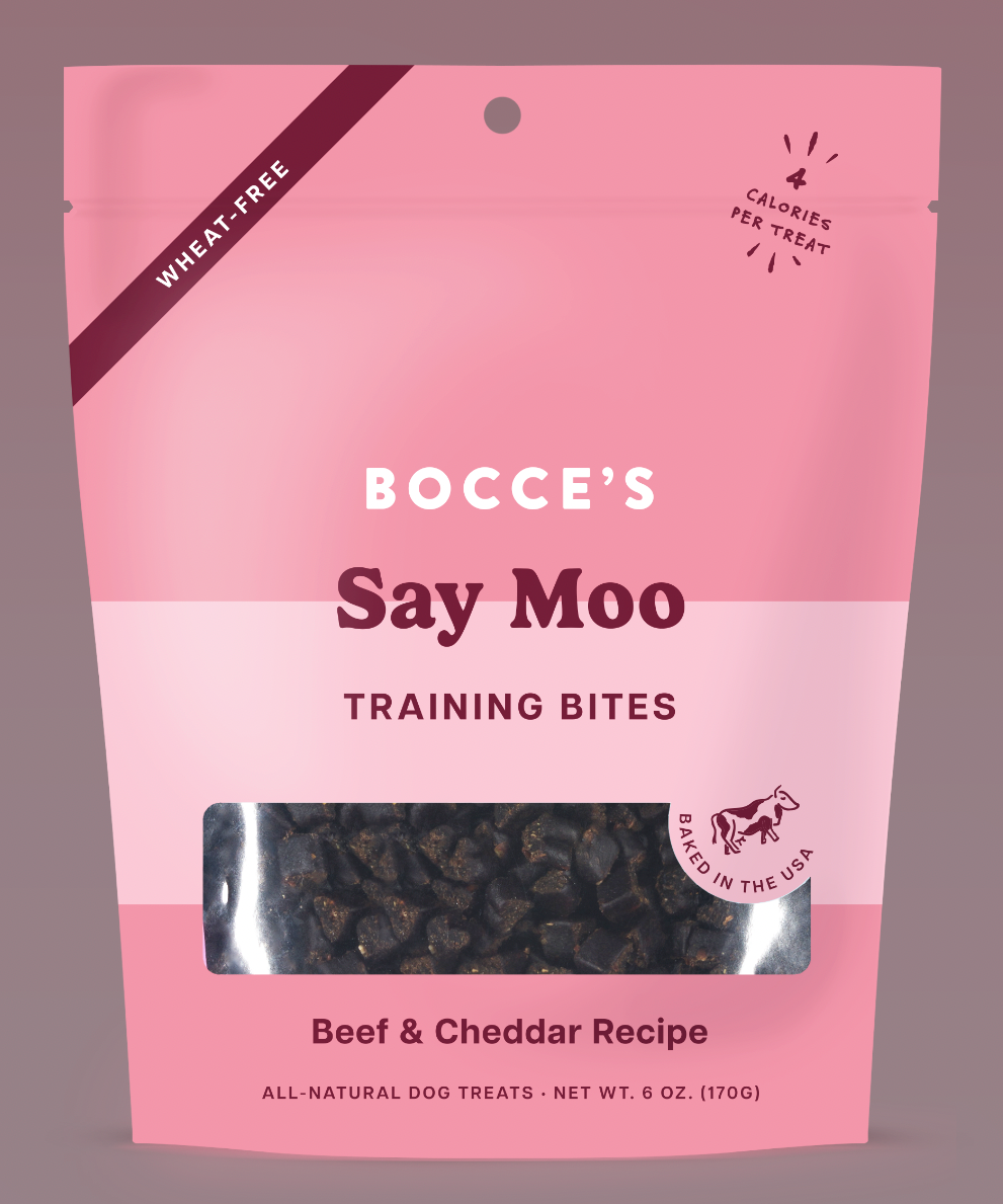 BOCCE'S Say Moo Training Treats-Naturally Pet-Shine Pets