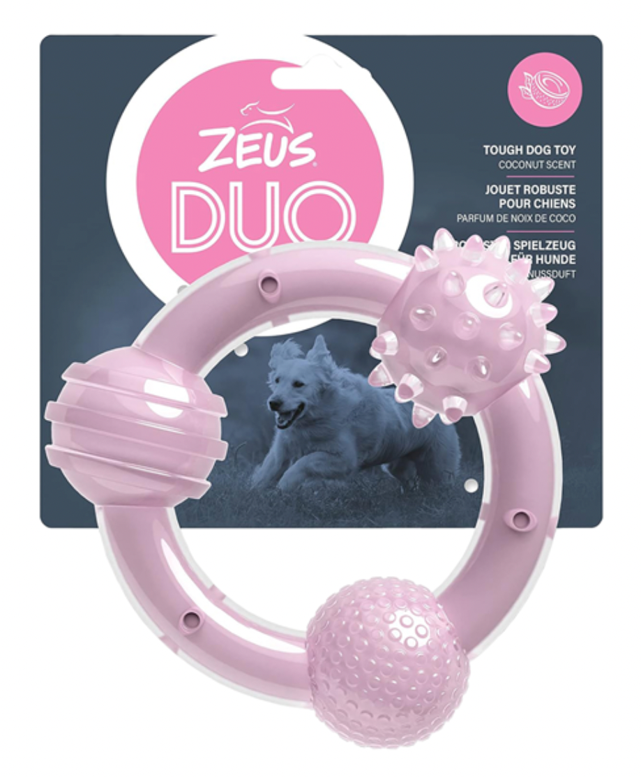 Zeus Duo Tri Ring - Coconut Scent-Petware-Shine Pets