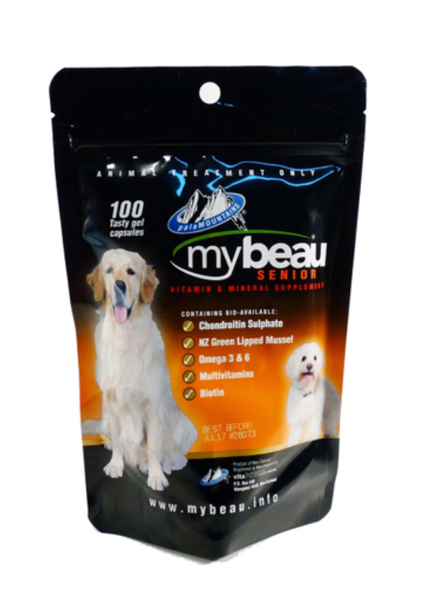 My Beau Dog Senior - 100 Capsules-Brooklands-Shine Pets