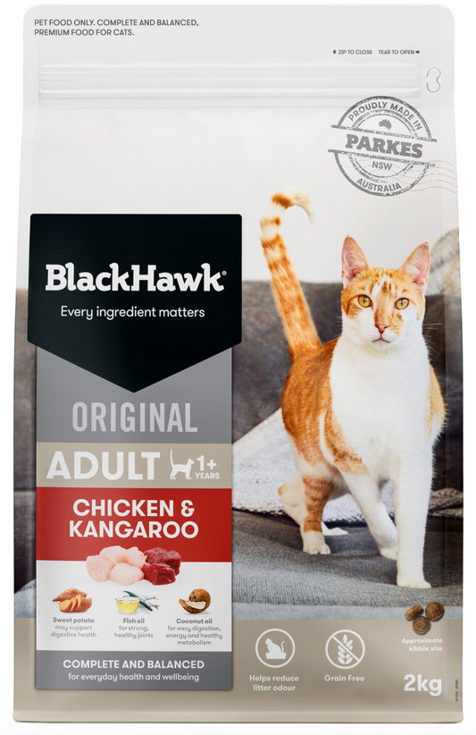 Black Hawk Cat Food - Chicken/Kangaroo