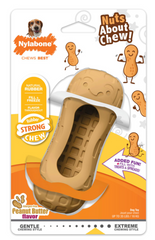 Nylabone Strong Chew Fillable Peanut Treat Toy