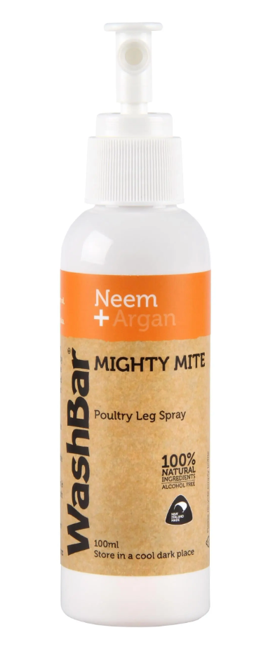 Washbar Mighty Mite Poultry Leg Spray 100ml