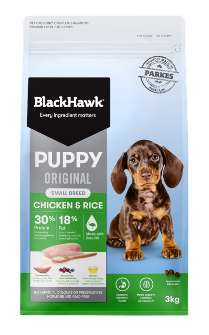 Black Hawk Puppy Food - Chicken and Rice