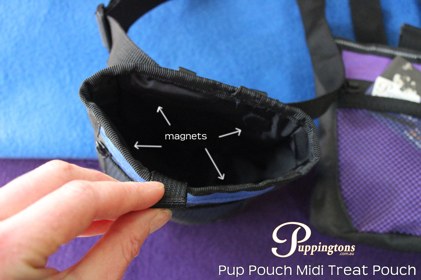 Dog Treat Pouch - Pup Pouch Midi Magnetic