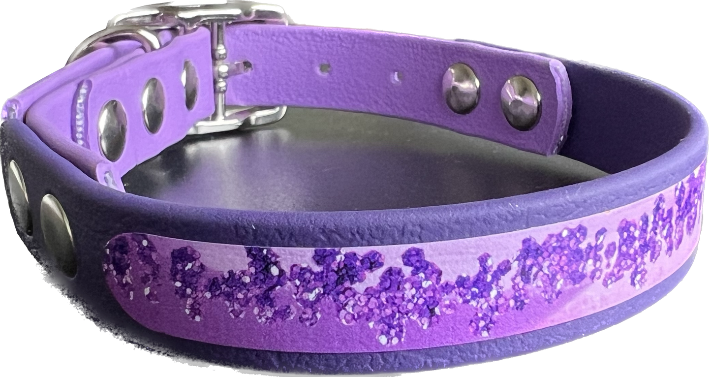 BioThane Dog Collar - Custom Mix It Up - TWO Widths and/or TWO Colours